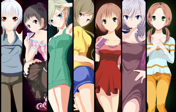 Картинка kawaii, girl, dress, anime, beautiful, pretty, asian, manga, asiatic, oppai, bishojo, small, light novel, Monogatari, …