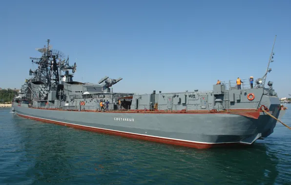 Картинка корабль, Сметливый, Черноморский Флот, сторожевой, проект 61