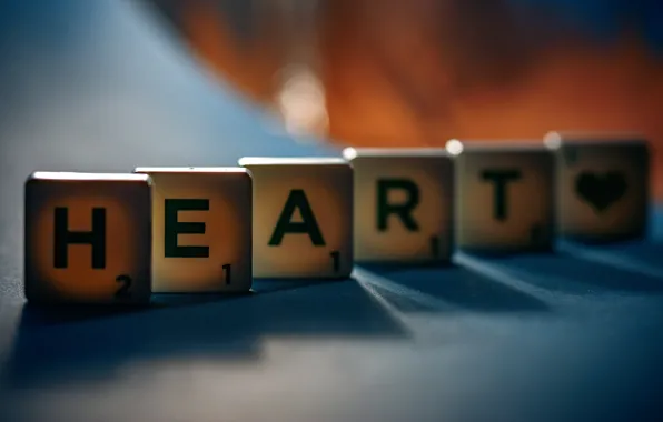 Картинка сердце, слово, Heart