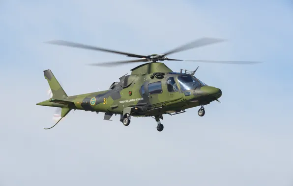 Картинка полет, вертолет, AgustaWestland, AW109