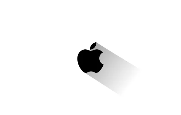 Картинка apple, минимализм, логотип, эмблема