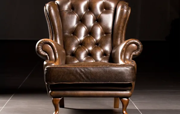 Картинка wood, comfort, leather, armchair, Leather