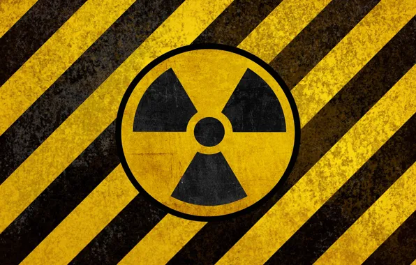 Картинка Знак, Радиация, Радиационный знак, Danger, Опасность, Radiation