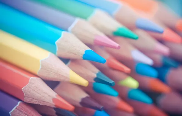 Картинка фон, цвет, карандаш
