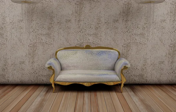 Картинка leather, floor, Armchair