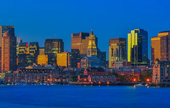 Картинка город, здание, США, Бостон, Boston
