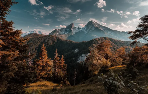 Картинка гора, Бавария, Watzmann, Вацманн