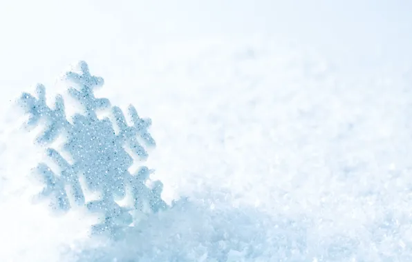 Картинка white, снежинка, winter, snow, snowflake