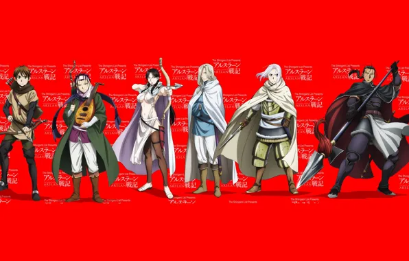 Картинка red, sword, game, armor, big, anime, ken, blade, bow, warrior, manga, arrow, oppai, sugoi, bishojo, …