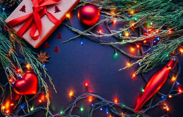 Картинка украшения, игрушки, Новый Год, Рождество, подарки, гирлянда, happy, Christmas, New Year, Merry Christmas, Xmas, decoration