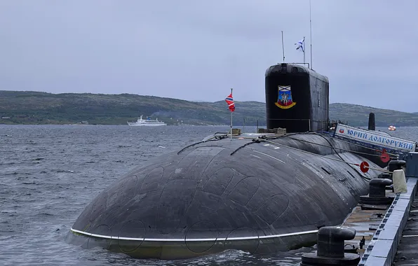 Картинка субмарина, вмф, стратегического назначения, проект 955, юрий долгорукий, атомоход, ракетный подводный крейсер