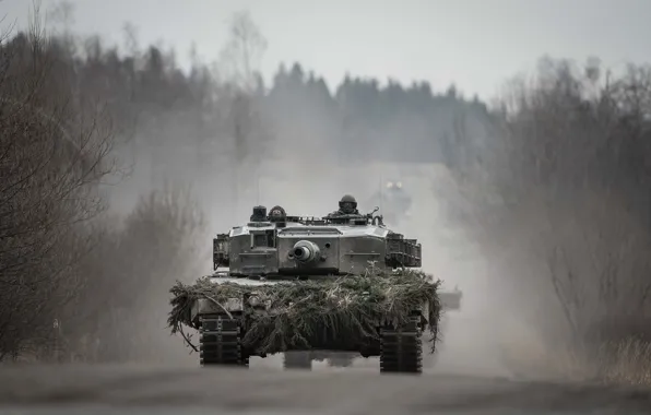 Картинка немецкий, основной, боевой танк, Leopard 2