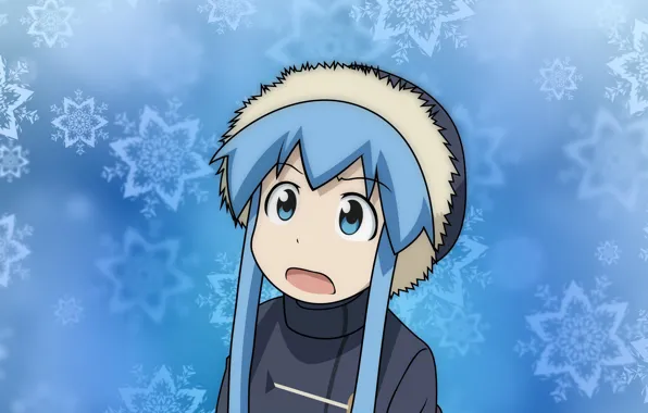 Картинка зима, Shinryaku! Ika Musume, Ika Musume