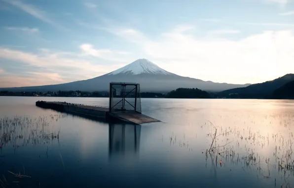 Картинка вулкан, Япония, Фудзи