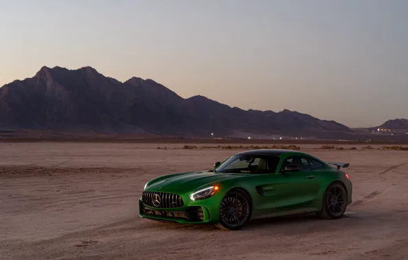 Картинка дизайн, зеленый, фон, Mercedes GTR