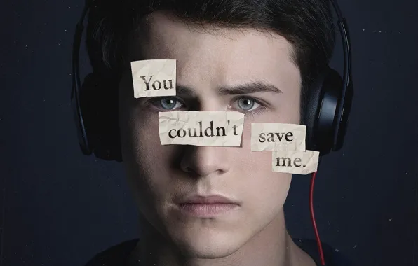 Картинка face, Netflix, Dylan Minnette, tv seies, Katherine Langford, 13 Reasons Why, Clay Jensen