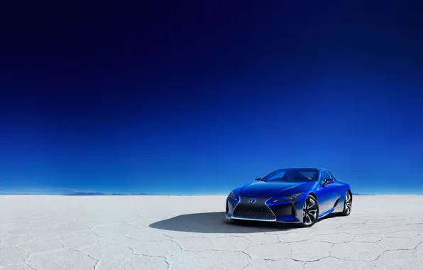 Картинка Lexus, 2018, LC 500, Structural Blue