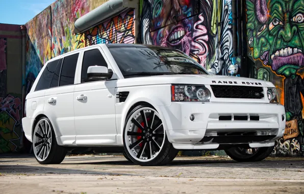 Картинка Range Rover, with, Sport, supercharged