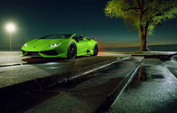 Картинка Lamborghini, суперкар, кабриолет, Spyder, спайдер, ламборгини, Novitec Torado, Huracan, хуракан
