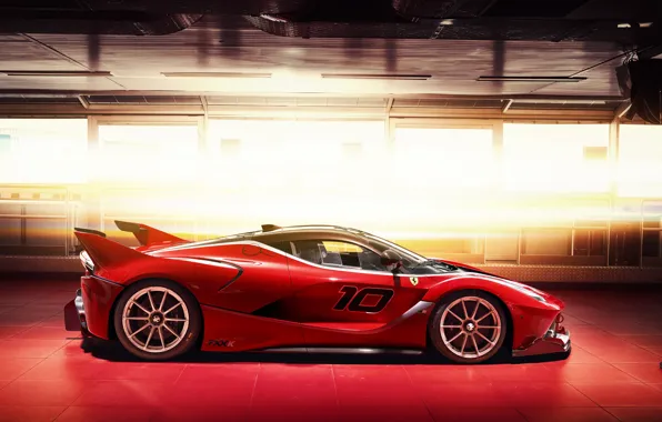 Картинка красный, цвет, Ferrari, автомобиль
