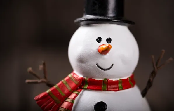 Картинка Новый Год, Рождество, снеговик, snow, merry christmas, snowman