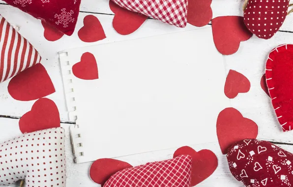 Картинка Любовь, Бумага, Сердечки, Праздник, День святого Валентина