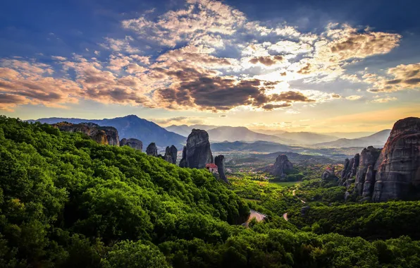 Картинка Греция, Greece, Meteora