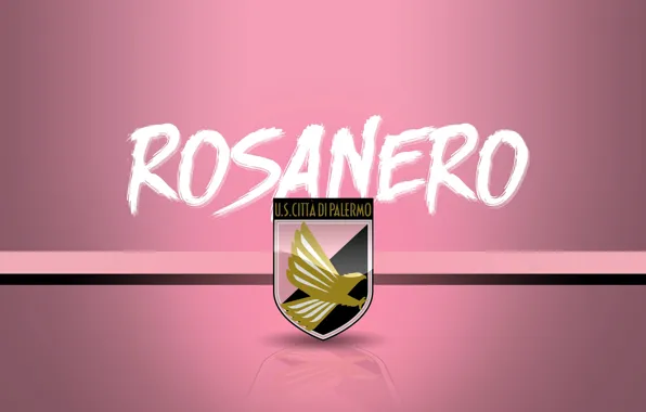Картинка wallpaper, sport, logo, football, Serie A, Palermo, Rosanero