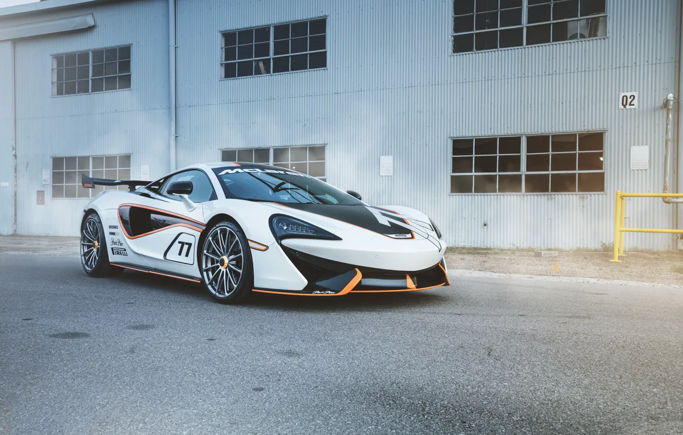 Фото обои McLaren, One, Piece, 570S, Forgeline