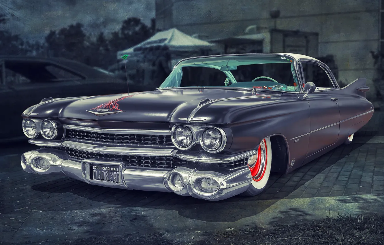 Фото обои Cadillac, 1959, Fleetwood