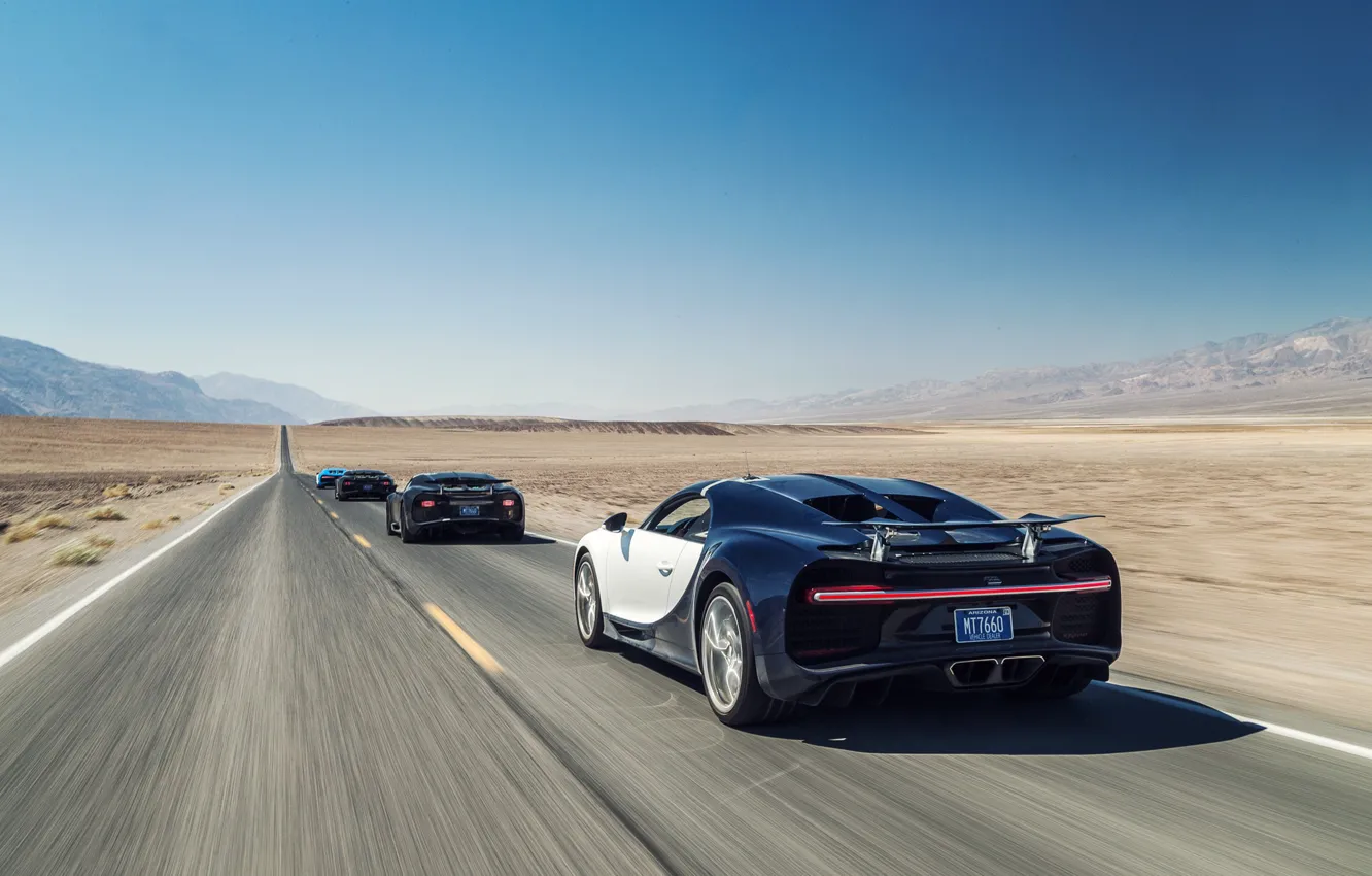 Фото обои car, Bugatti, supercar, desert, race, speed, sand, asphalt, suna, sabaku, Chiron, Bugatti Chiron, Bugatti Chiron …