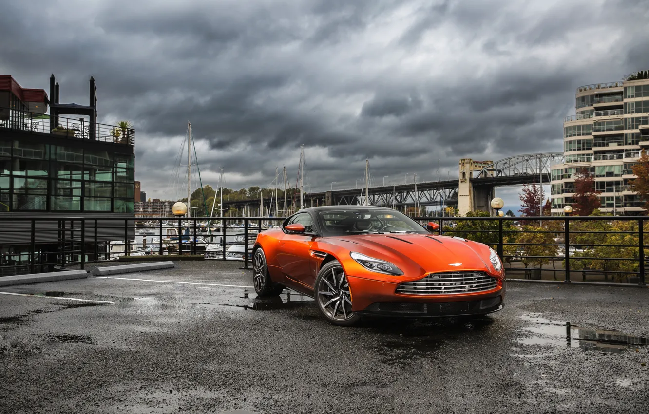 Фото обои Aston Martin, астон мартин, суперкар, DB11