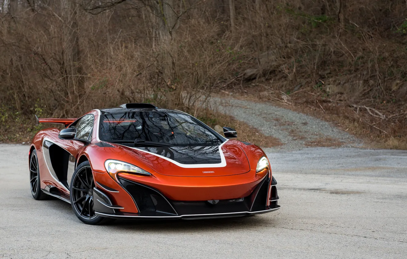 Фото обои McLaren, Orange, MSO