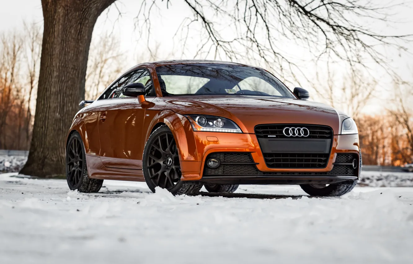 Фото обои Audi, Orange, S-Line