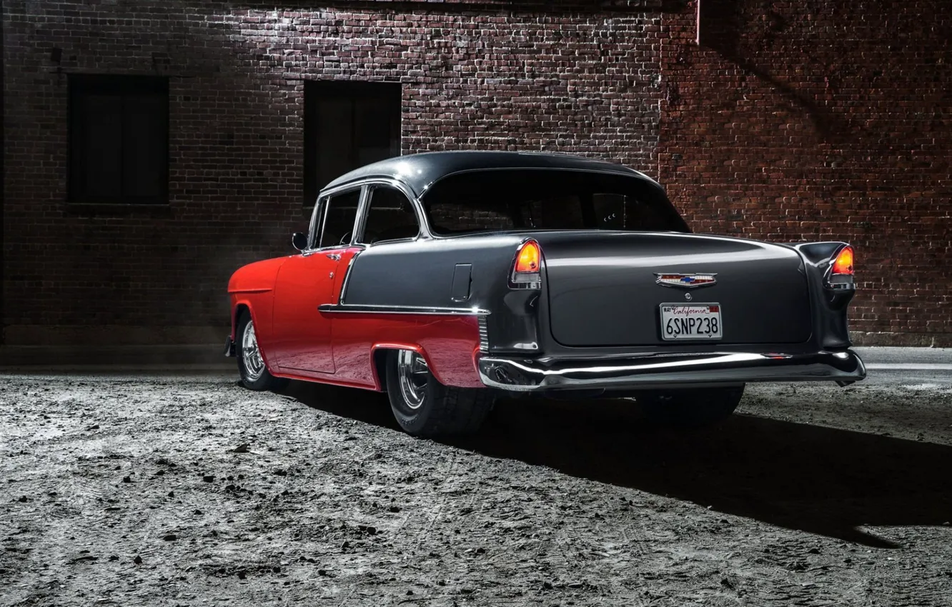 Фото обои Chevrolet, Coupe, 1955, 210