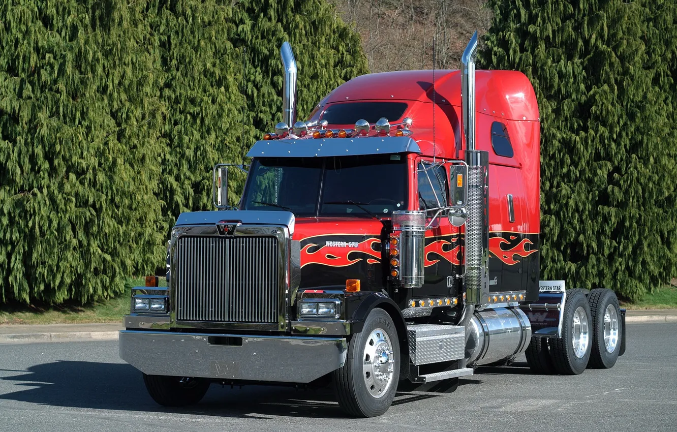 Фото обои Truck, Grain, Western Star, 4900