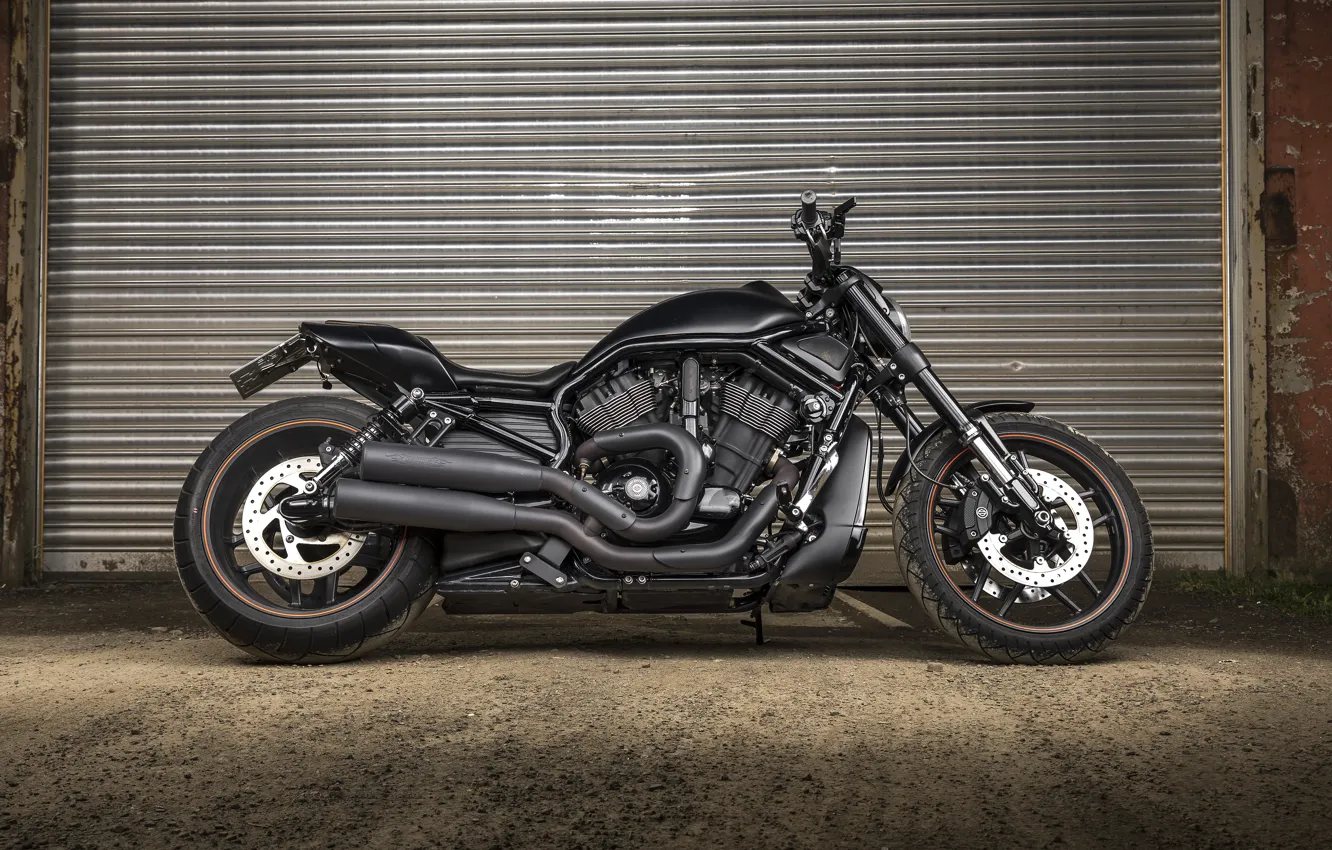 Фото обои фон, мотоцикл, Harley Davidson