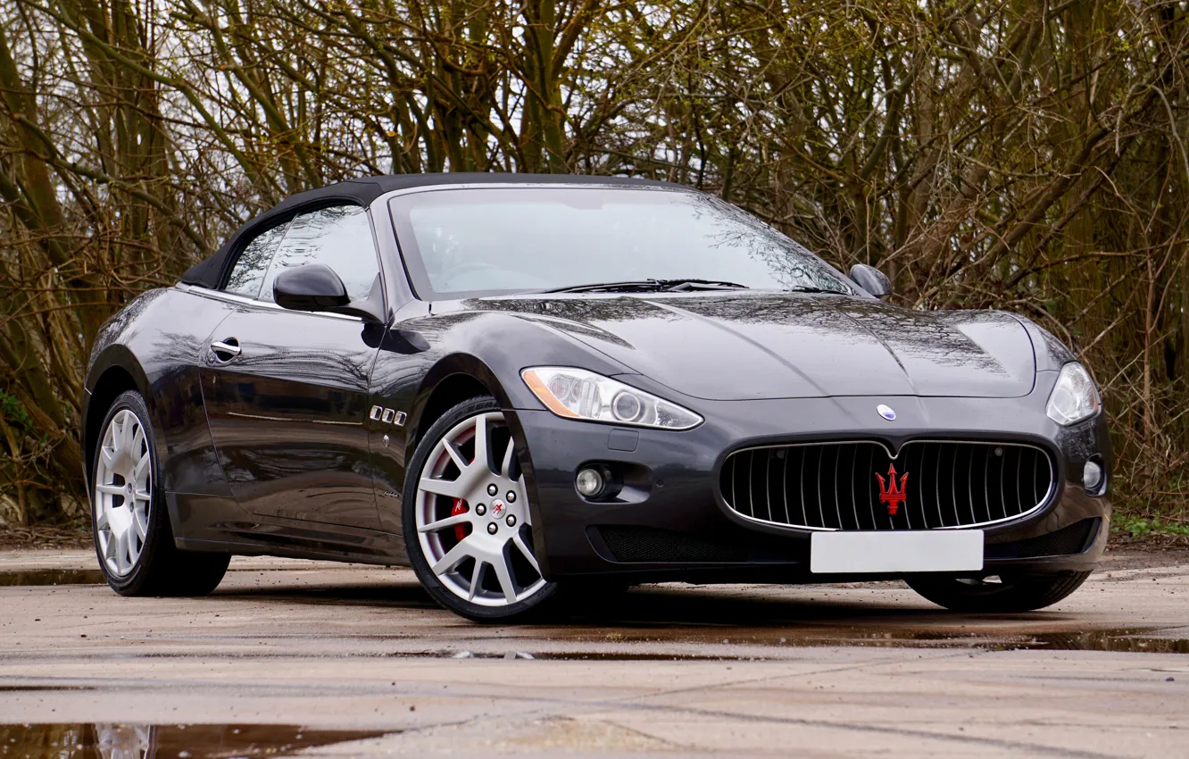 Фото обои Maserati, спорткар, вид сбоку, стильный, Gran Turismo