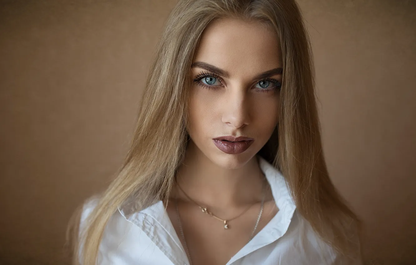 Фото обои портрет, макияж, Карина, ретушь, Dmitry Sn