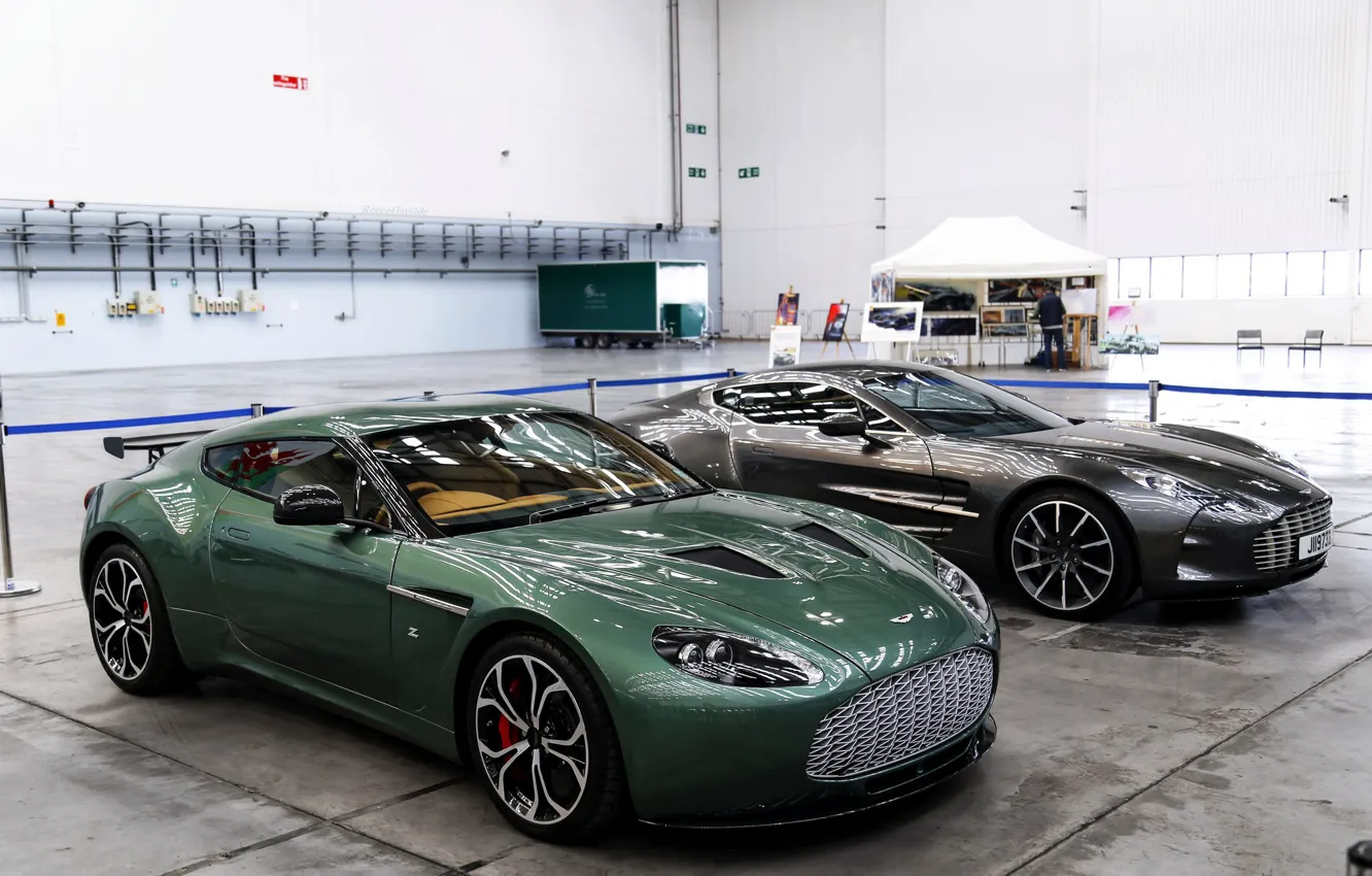 Фото обои Aston Martin, One-77, supercars, V12 Zagato