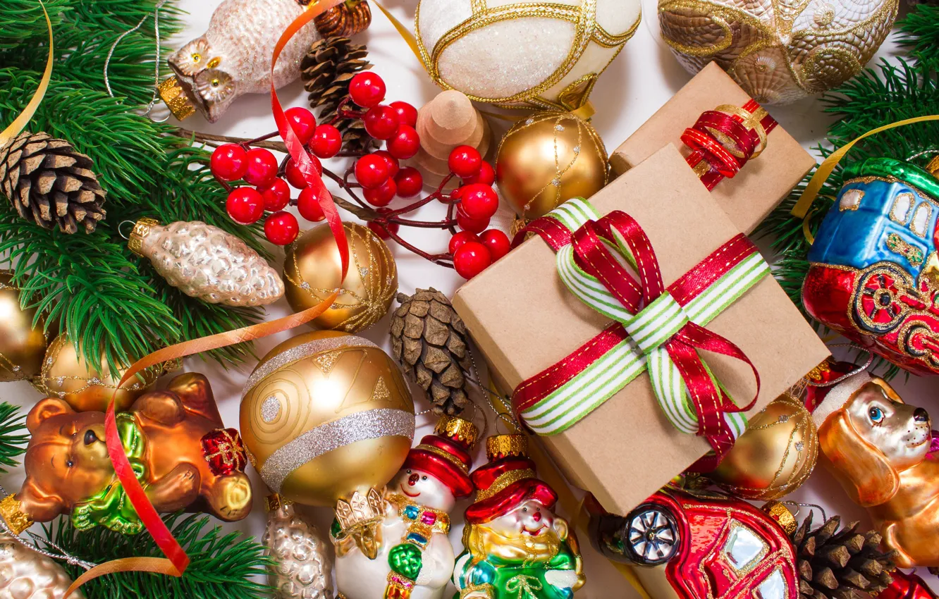Фото обои украшения, елка, Новый Год, Рождество, подарки, happy, Christmas, New Year, Merry Christmas, Xmas, gift, decoration, …
