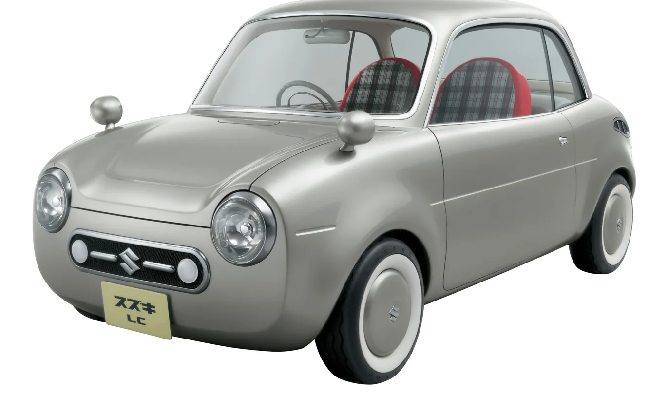 Фото обои фон, concept, Машины, сиденья, Suzuki, маленький авто