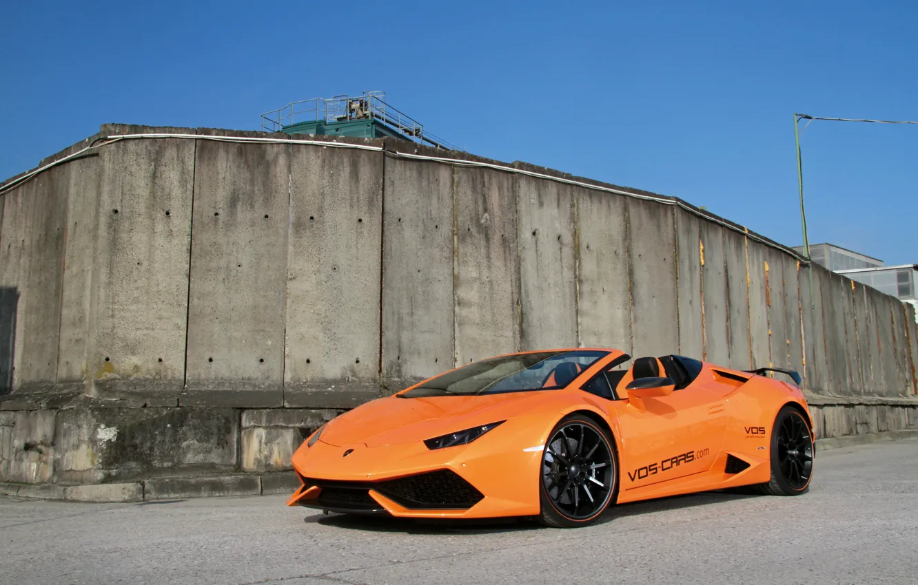 Фото обои Lamborghini, суперкар, ламборгини, Huracan, хуракан