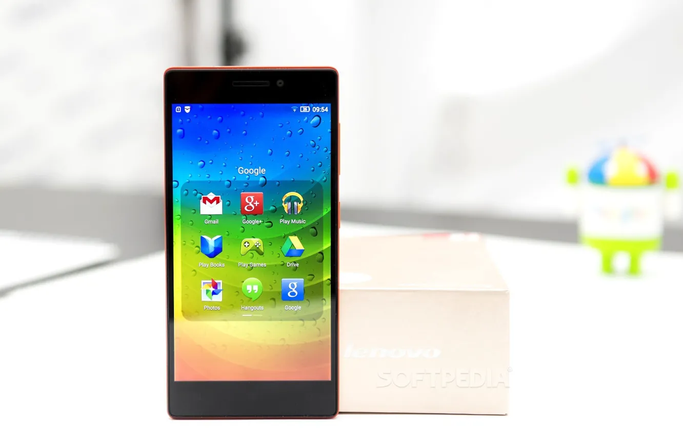 Фото обои смартфон, Lollipop, Android-5-0, Receiving, Upda, Lenovo-Vibe-X2