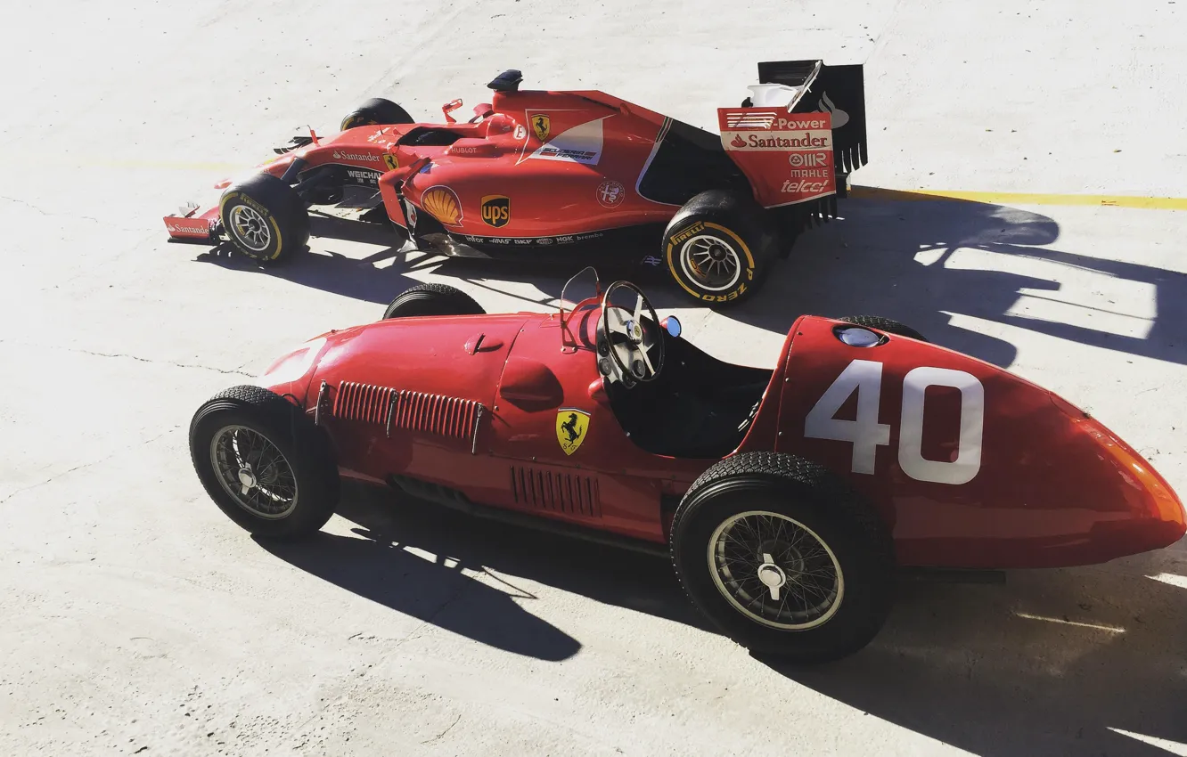 Фото обои Феррари, Ferrari, Retro