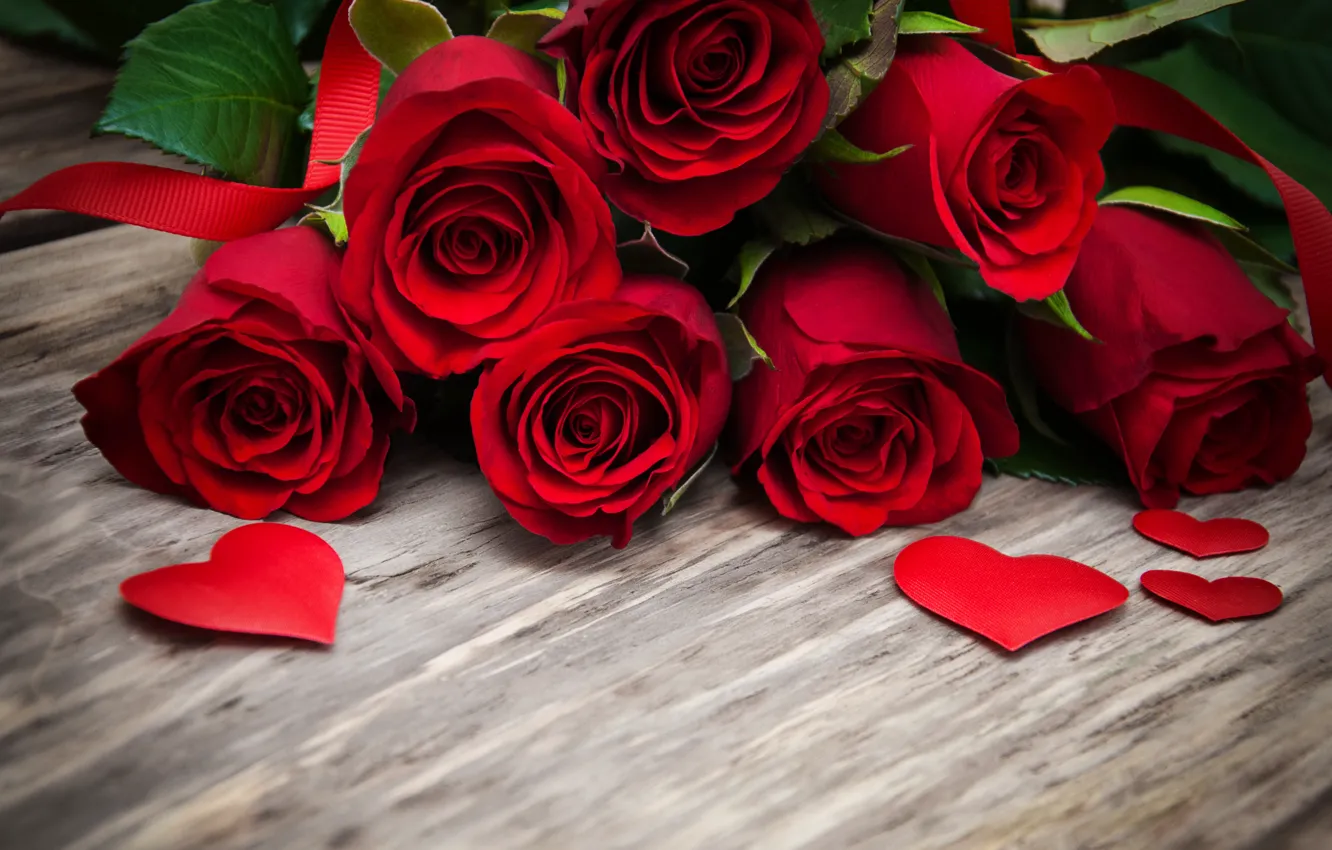 Фото обои розы, red, love, бутоны, heart, flowers, romantic, roses, красные розы, val...