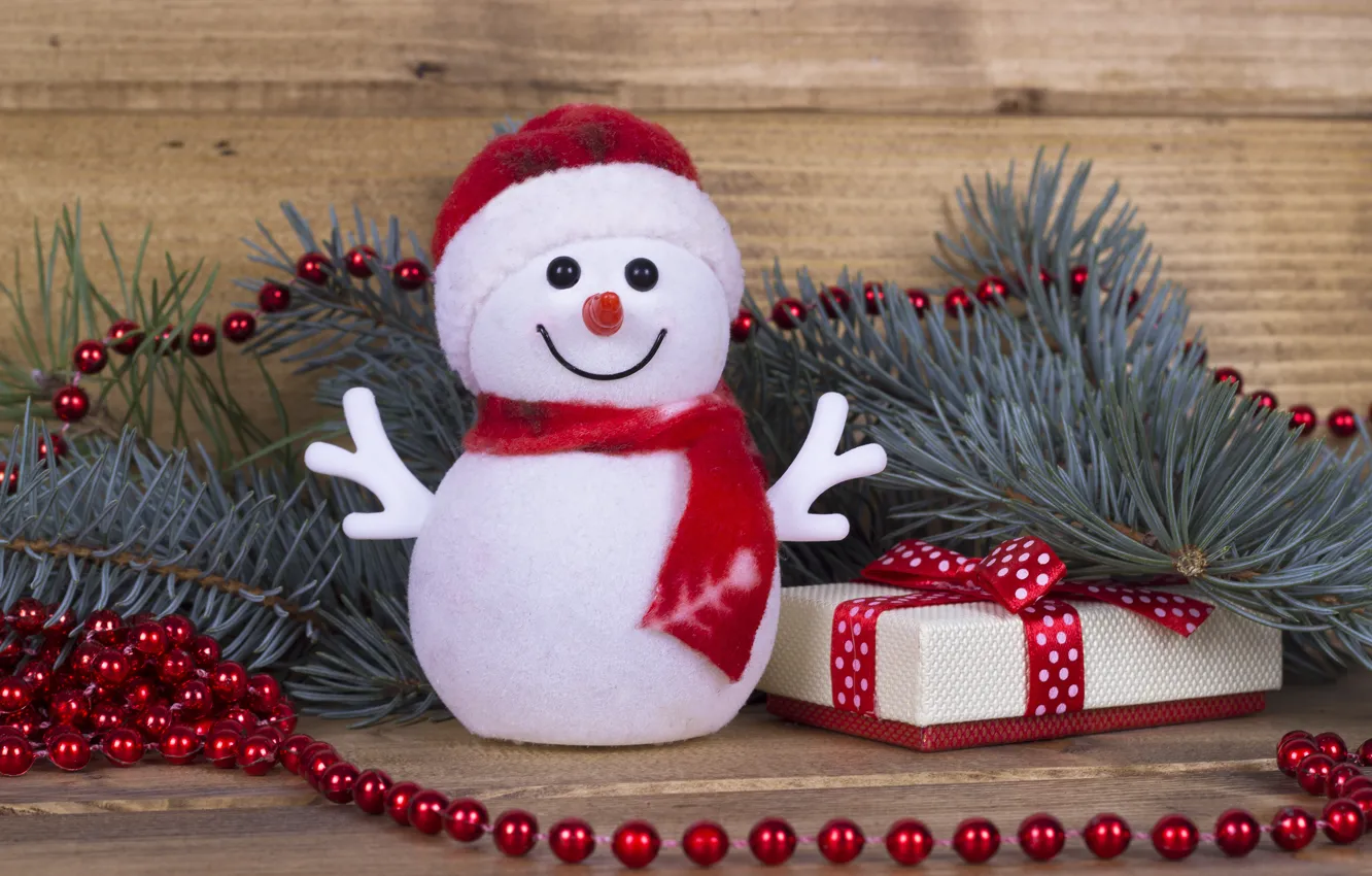 Фото обои снежинки, Новый Год, Рождество, снеговик, happy, Christmas, winter, Merry Christmas, Xmas, snowman, decoration